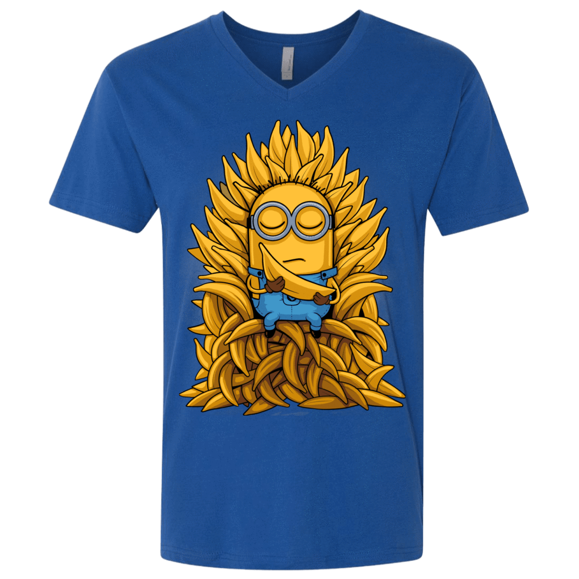T-Shirts Royal / X-Small Banana Throne Men's Premium V-Neck