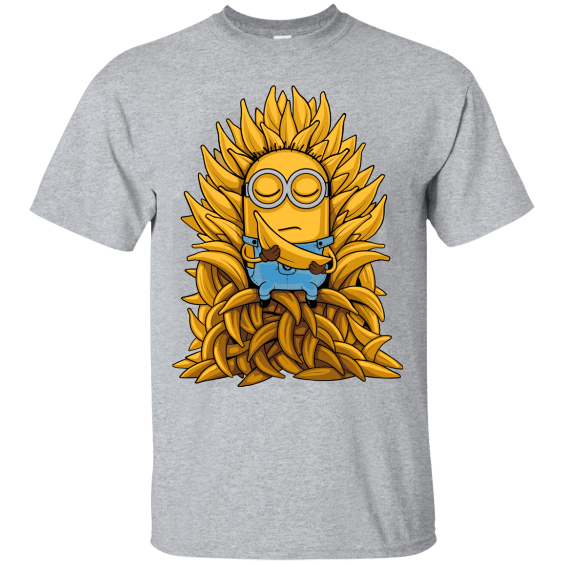 T-Shirts Sport Grey / Small Banana Throne T-Shirt