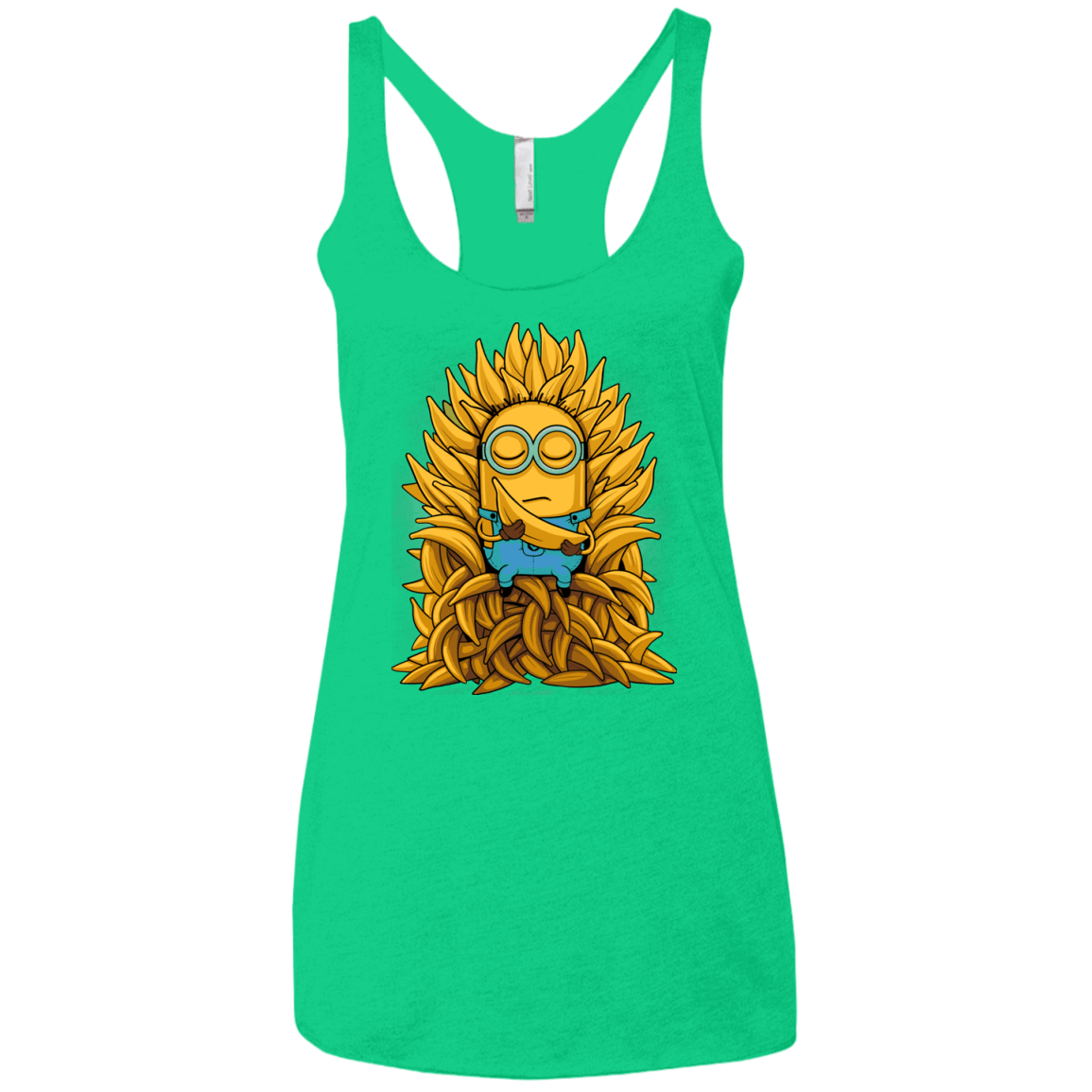 T-Shirts Envy / X-Small Banana Throne Women's Triblend Racerback Tank