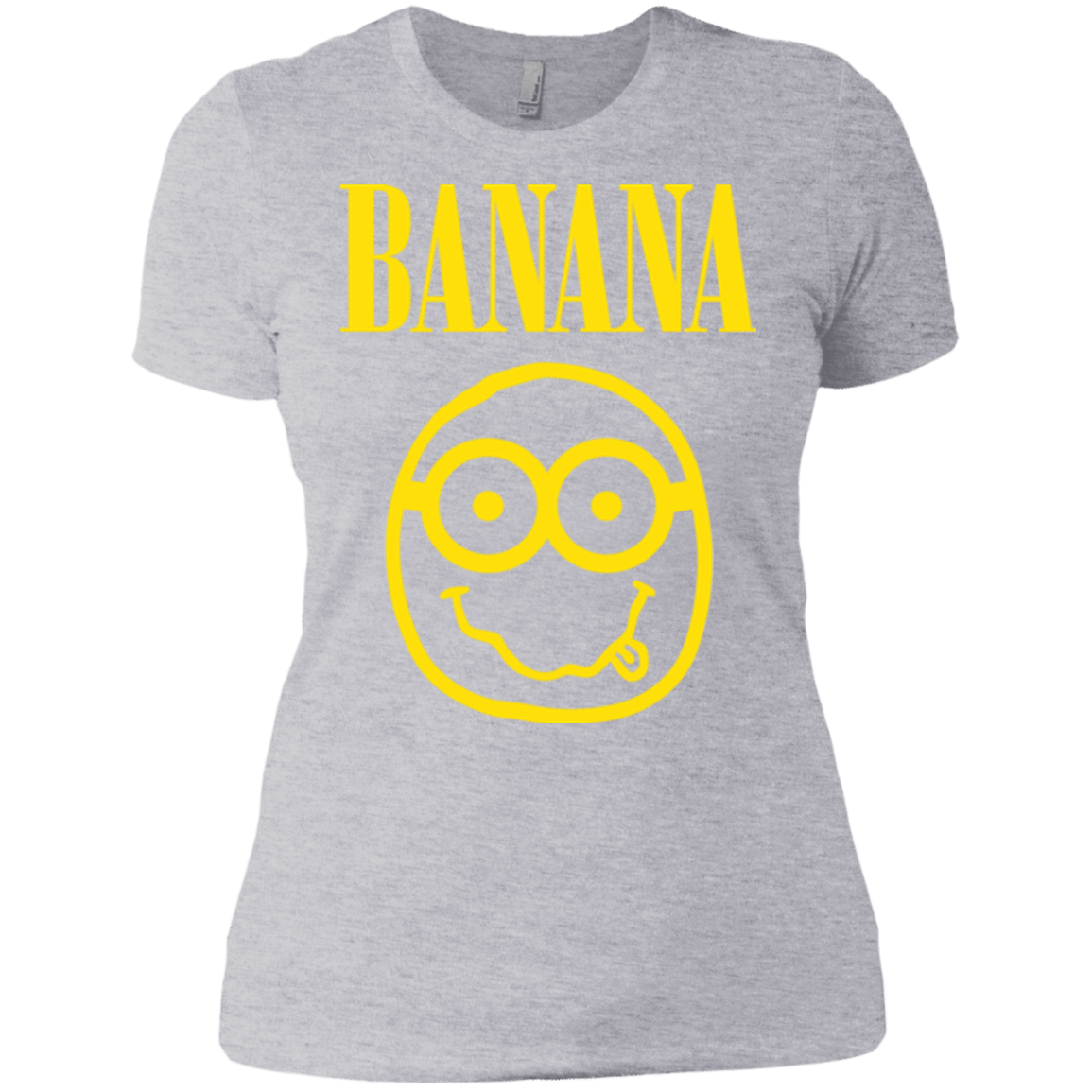 T-Shirts Heather Grey / X-Small Banana Women's Premium T-Shirt