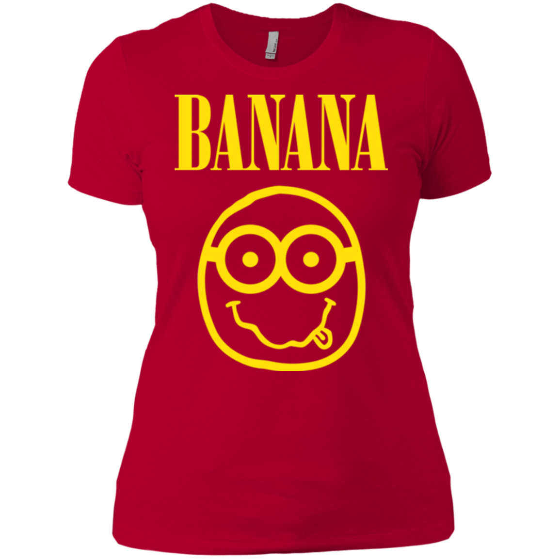 T-Shirts Red / X-Small Banana Women's Premium T-Shirt