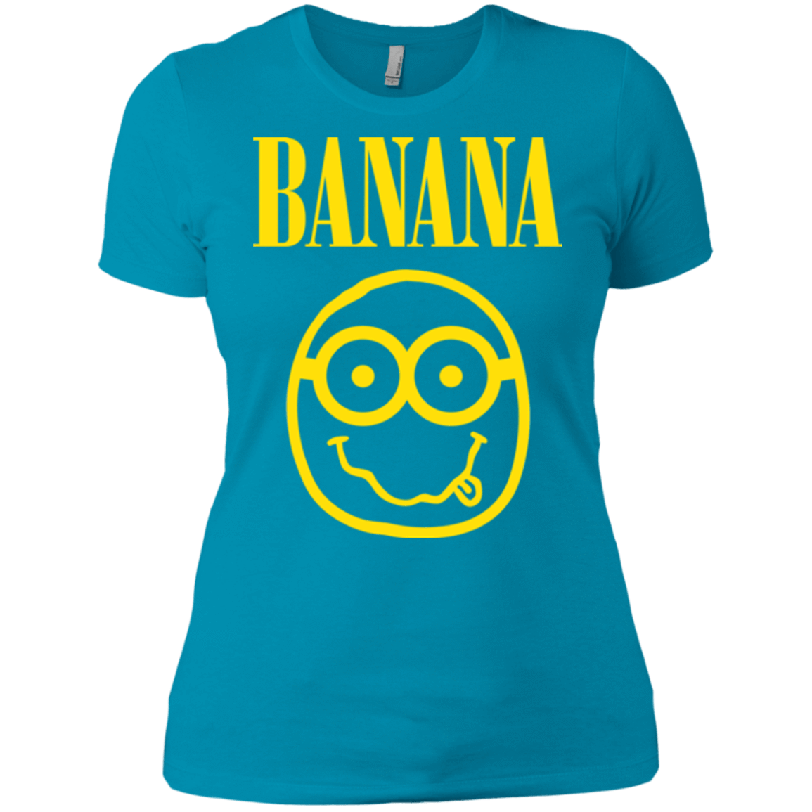 T-Shirts Turquoise / X-Small Banana Women's Premium T-Shirt