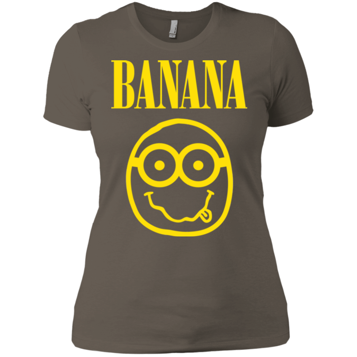 T-Shirts Warm Grey / X-Small Banana Women's Premium T-Shirt