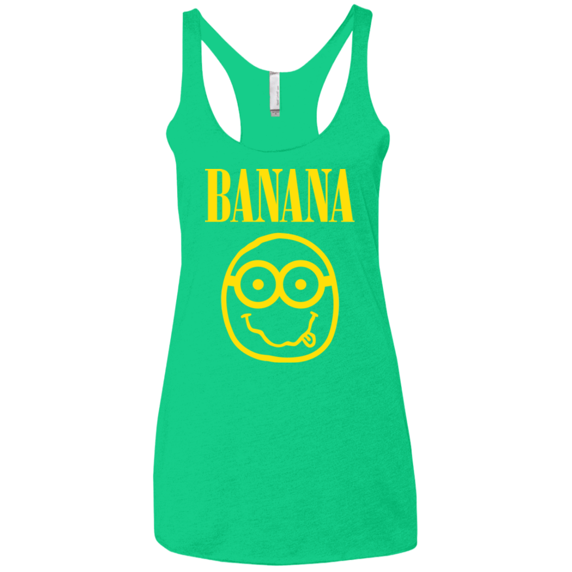 T-Shirts Envy / X-Small Banana Women's Triblend Racerback Tank
