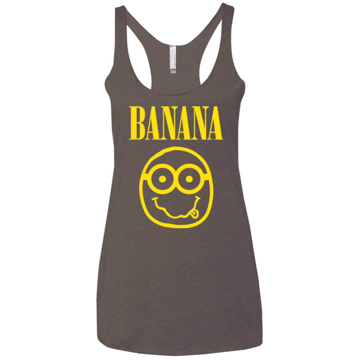 T-Shirts Macchiato / X-Small Banana Women's Triblend Racerback Tank