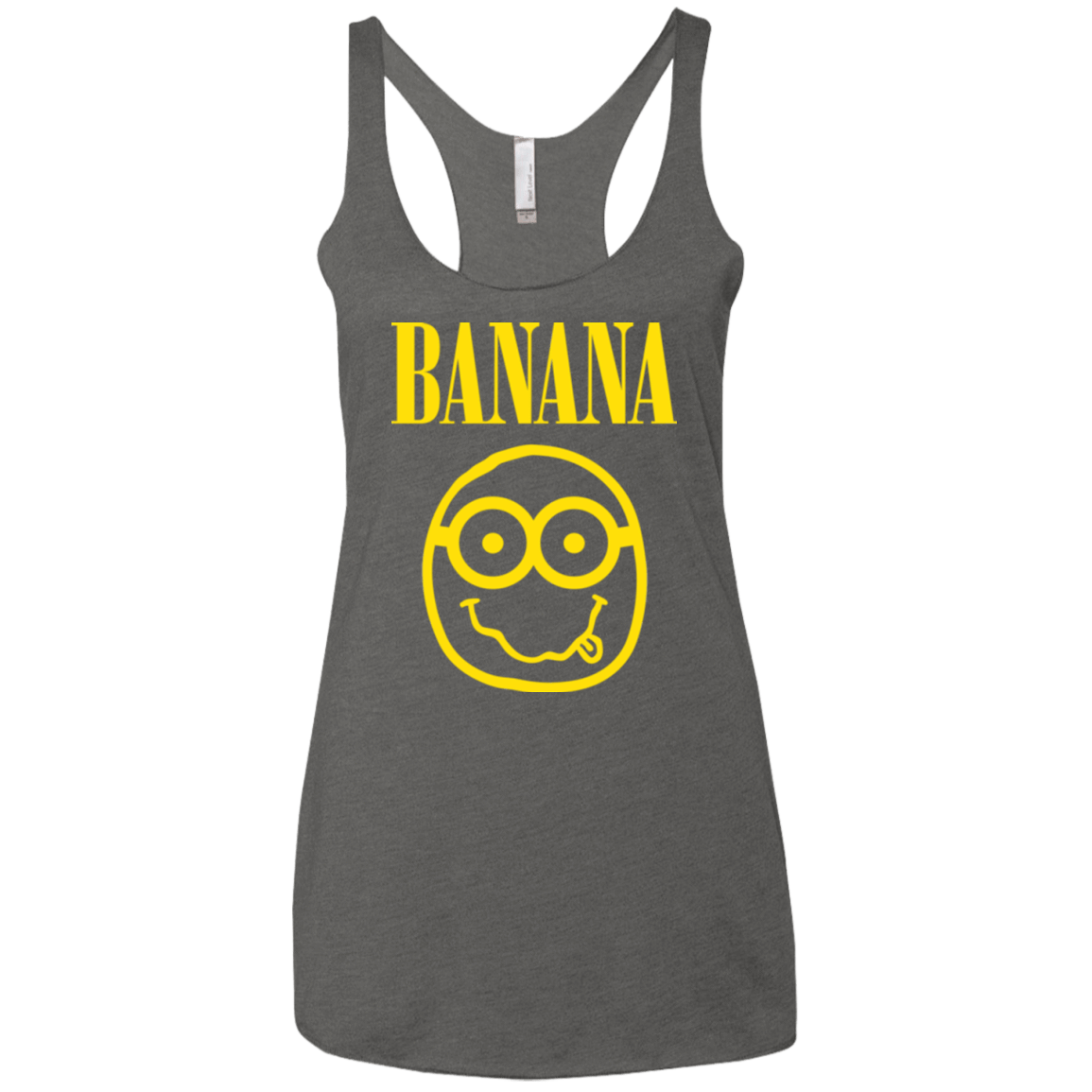 T-Shirts Premium Heather / X-Small Banana Women's Triblend Racerback Tank