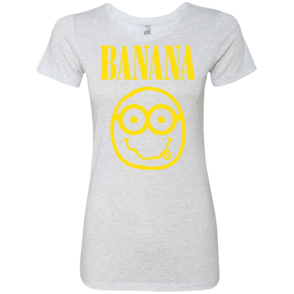 T-Shirts Heather White / Small Banana Women's Triblend T-Shirt