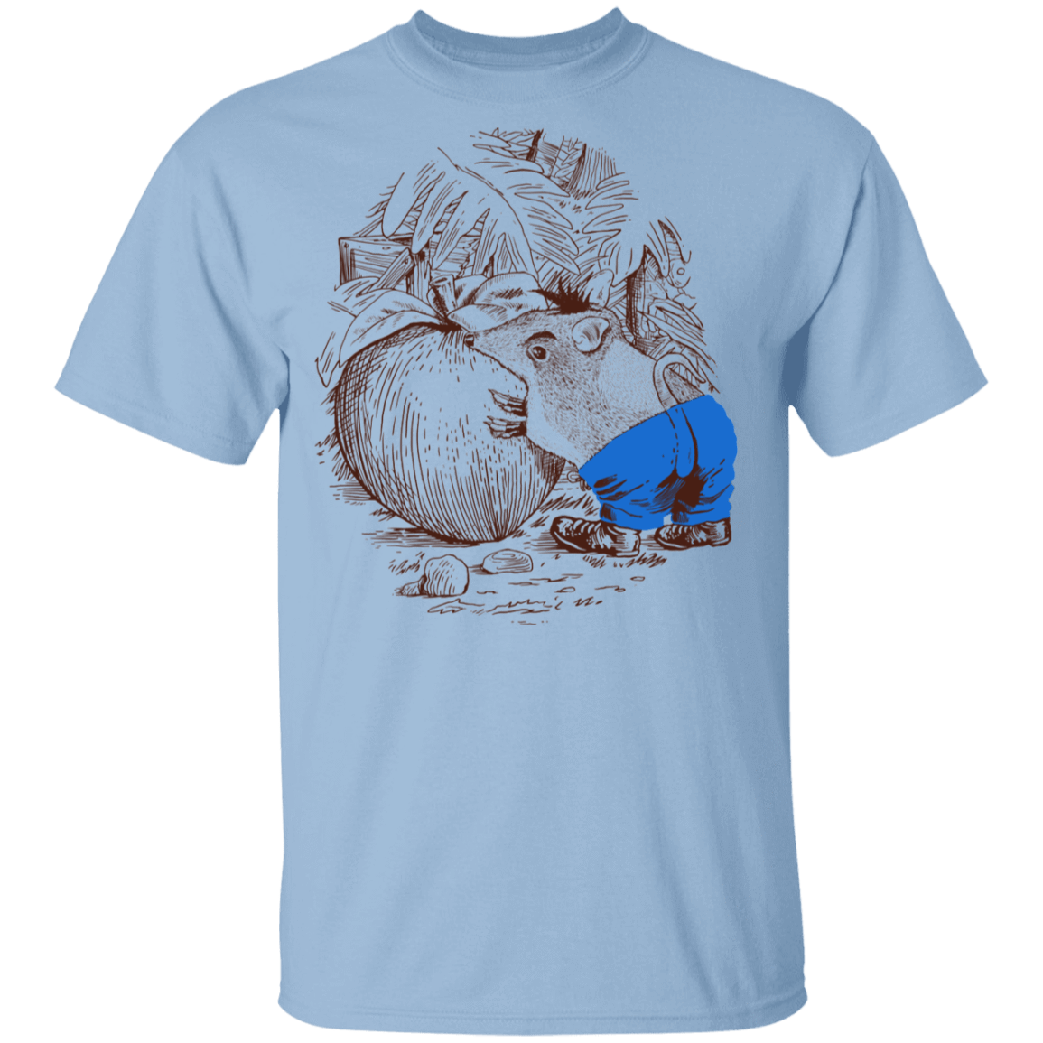 T-Shirts Light Blue / YXS Bandicoot Sighting Youth T-Shirt