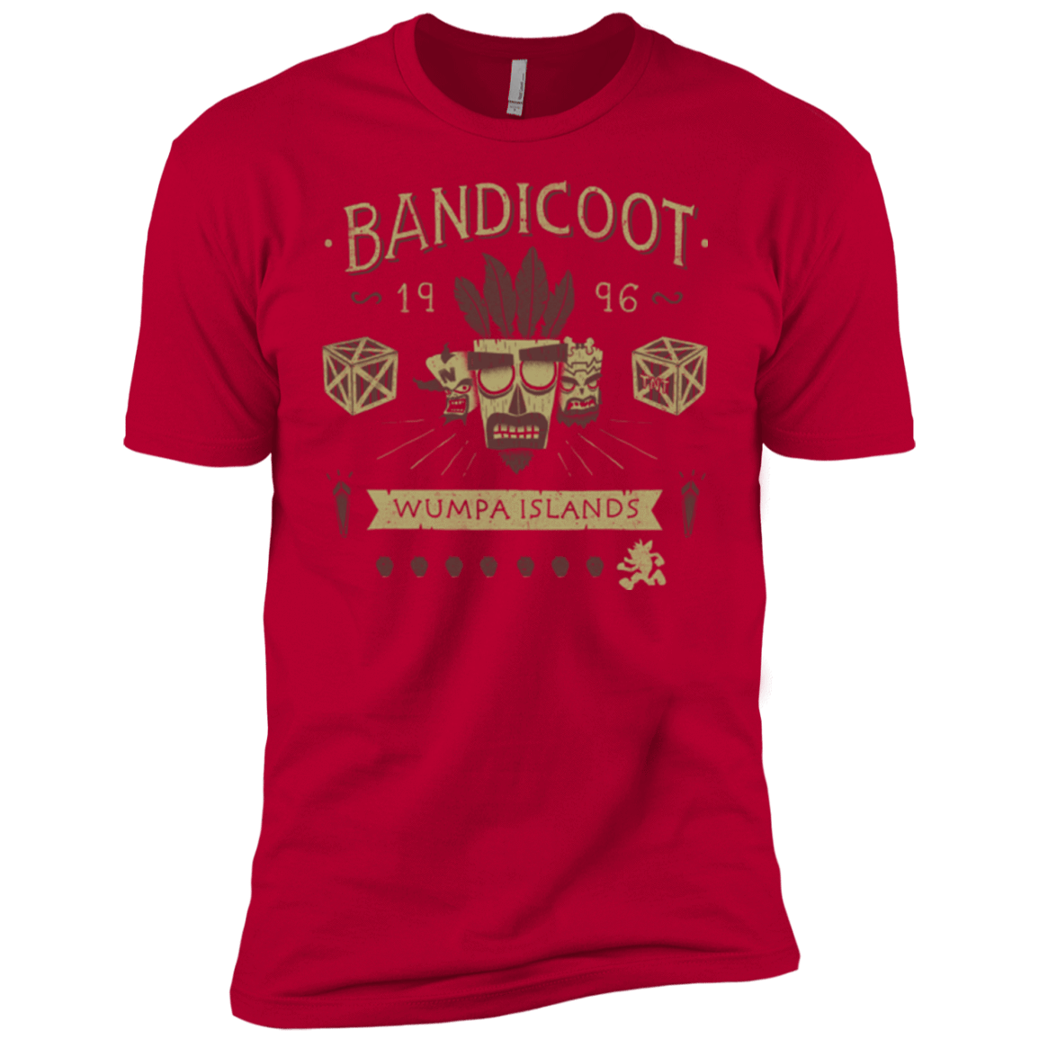 T-Shirts Red / YXS Bandicoot Time Boys Premium T-Shirt