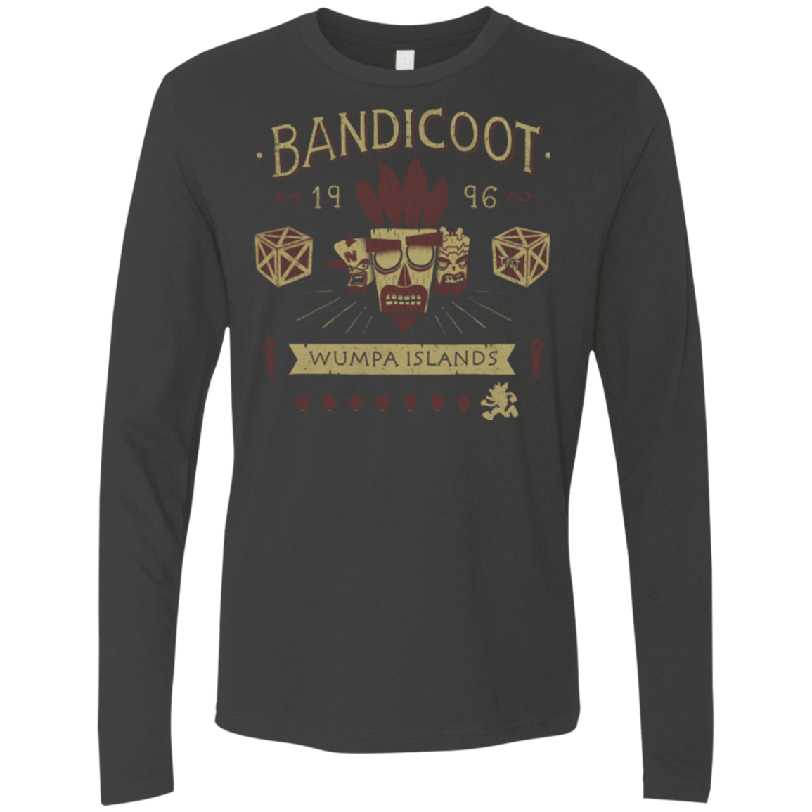 T-Shirts Heavy Metal / Small Bandicoot Time Men's Premium Long Sleeve