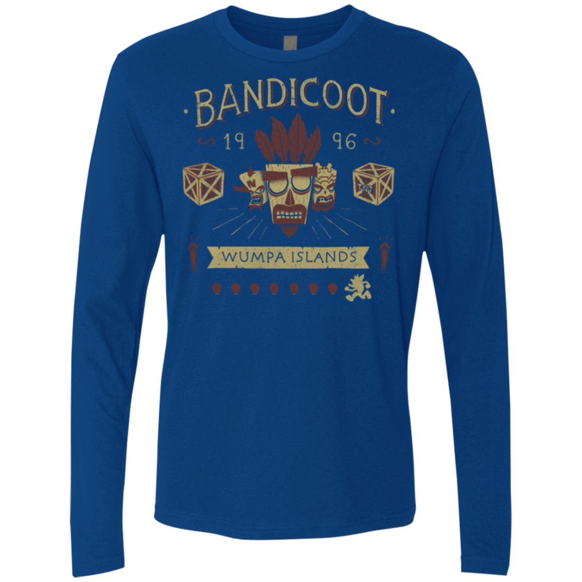 T-Shirts Royal / Small Bandicoot Time Men's Premium Long Sleeve