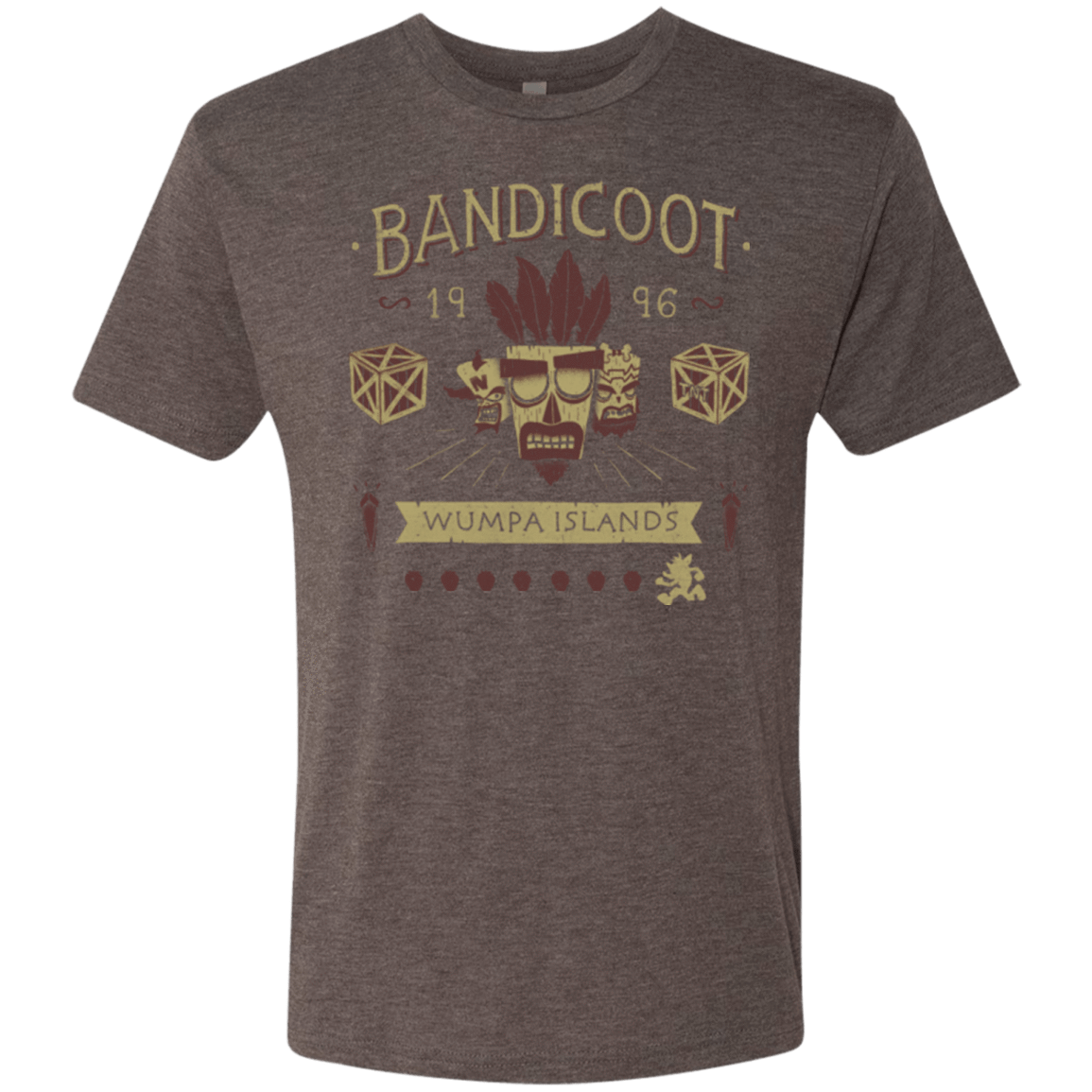 T-Shirts Macchiato / Small Bandicoot Time Men's Triblend T-Shirt