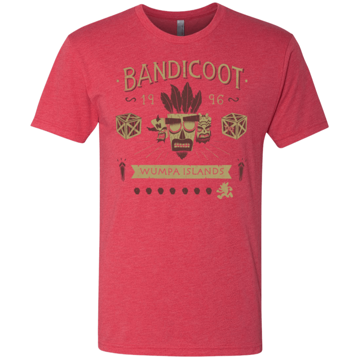 T-Shirts Vintage Red / Small Bandicoot Time Men's Triblend T-Shirt