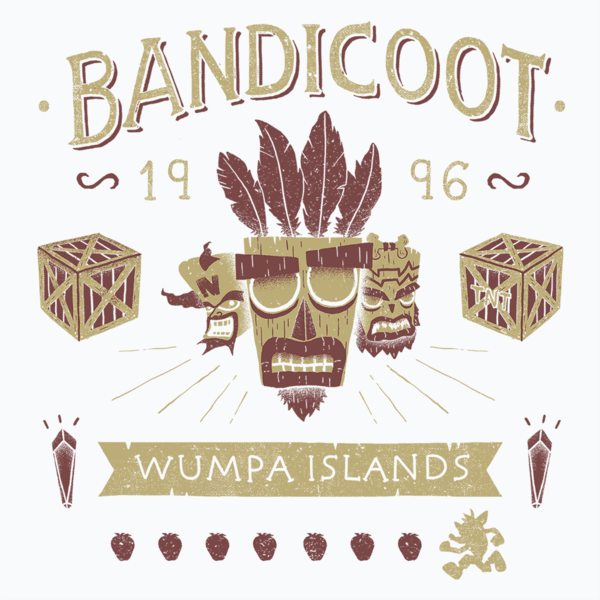 T-Shirts Bandicoot Time T-Shirt