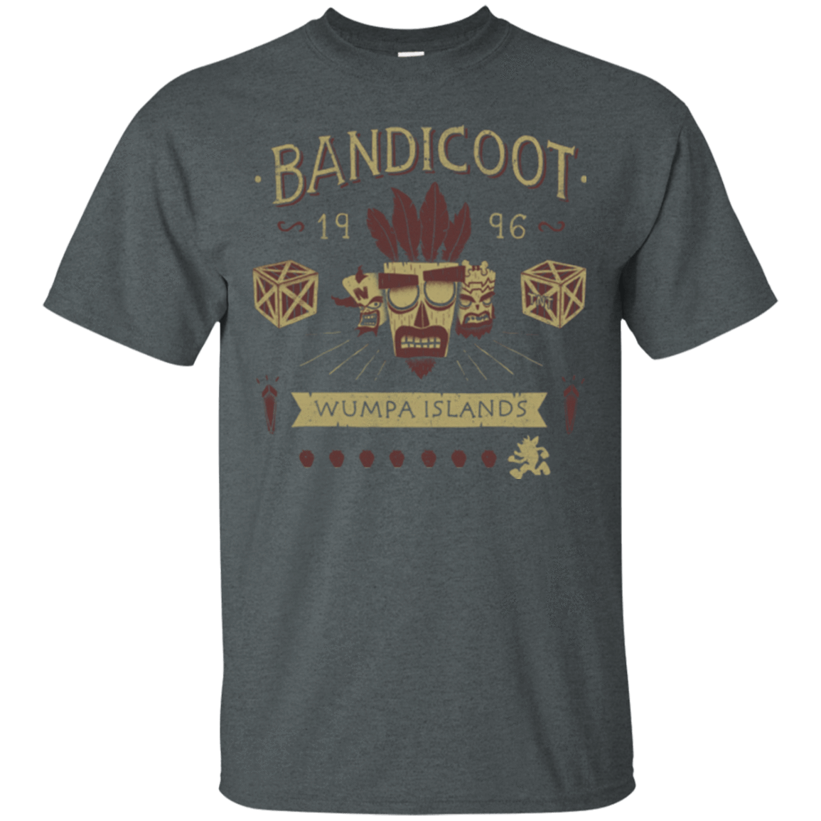 T-Shirts Dark Heather / Small Bandicoot Time T-Shirt