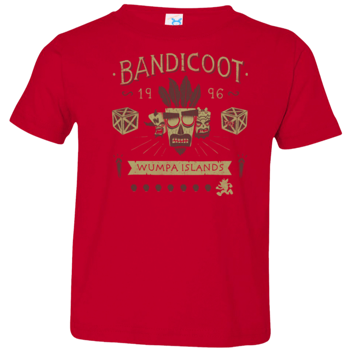 T-Shirts Red / 2T Bandicoot Time Toddler Premium T-Shirt