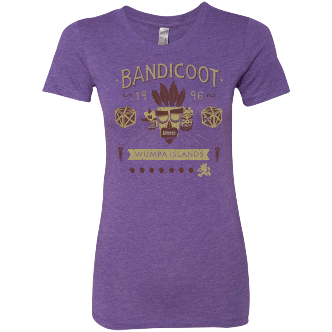 T-Shirts Purple Rush / Small Bandicoot Time Women's Triblend T-Shirt