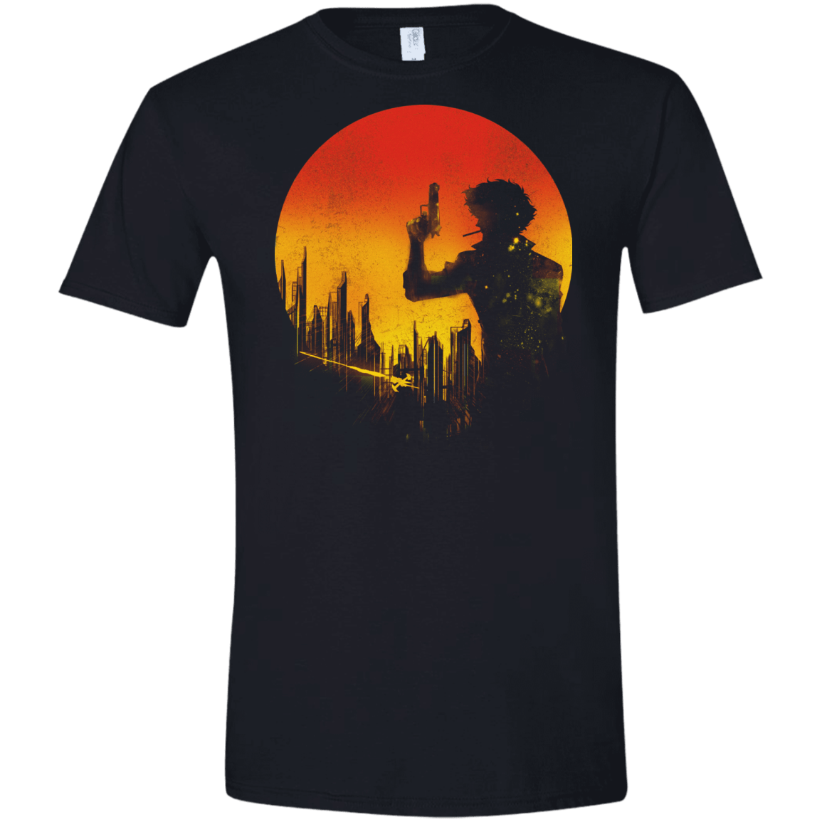 T-Shirts Black / X-Small Bang!! Men's Semi-Fitted Softstyle