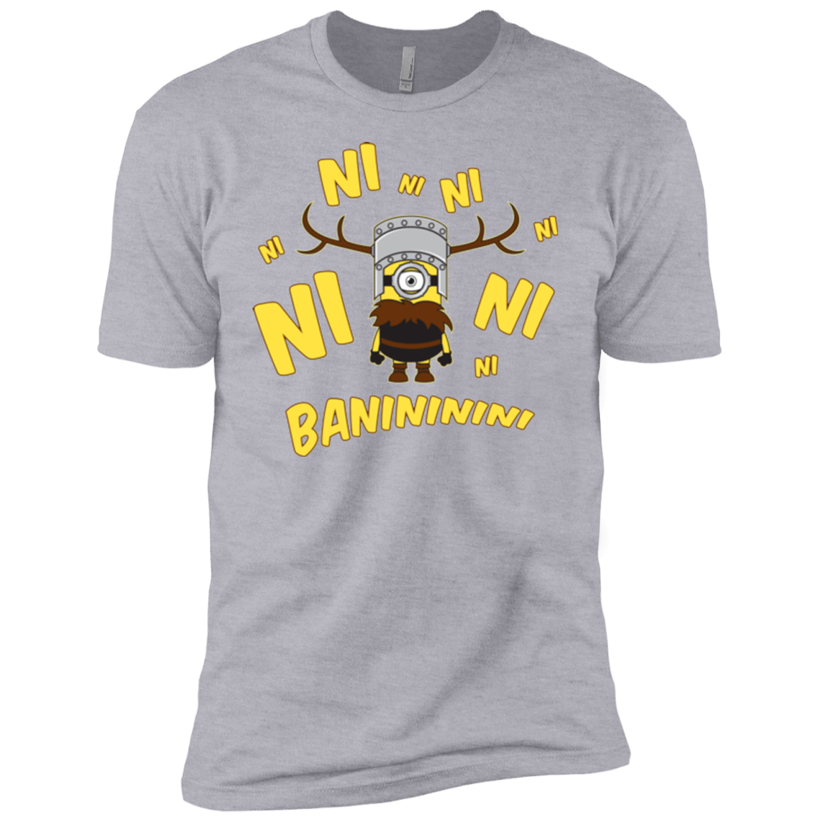 T-Shirts Heather Grey / YXS Baninini Boys Premium T-Shirt