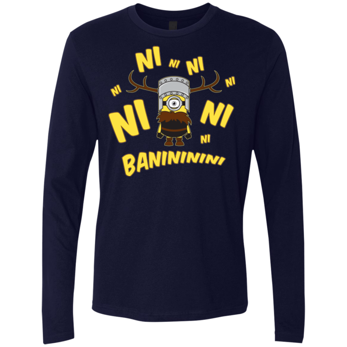 T-Shirts Midnight Navy / Small Baninini Men's Premium Long Sleeve