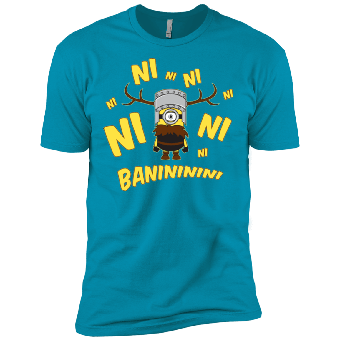 T-Shirts Turquoise / X-Small Baninini Men's Premium T-Shirt