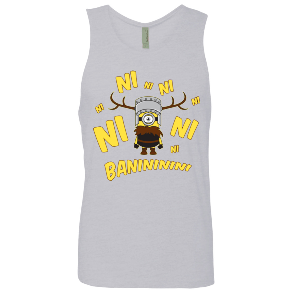 T-Shirts Heather Grey / Small Baninini Men's Premium Tank Top