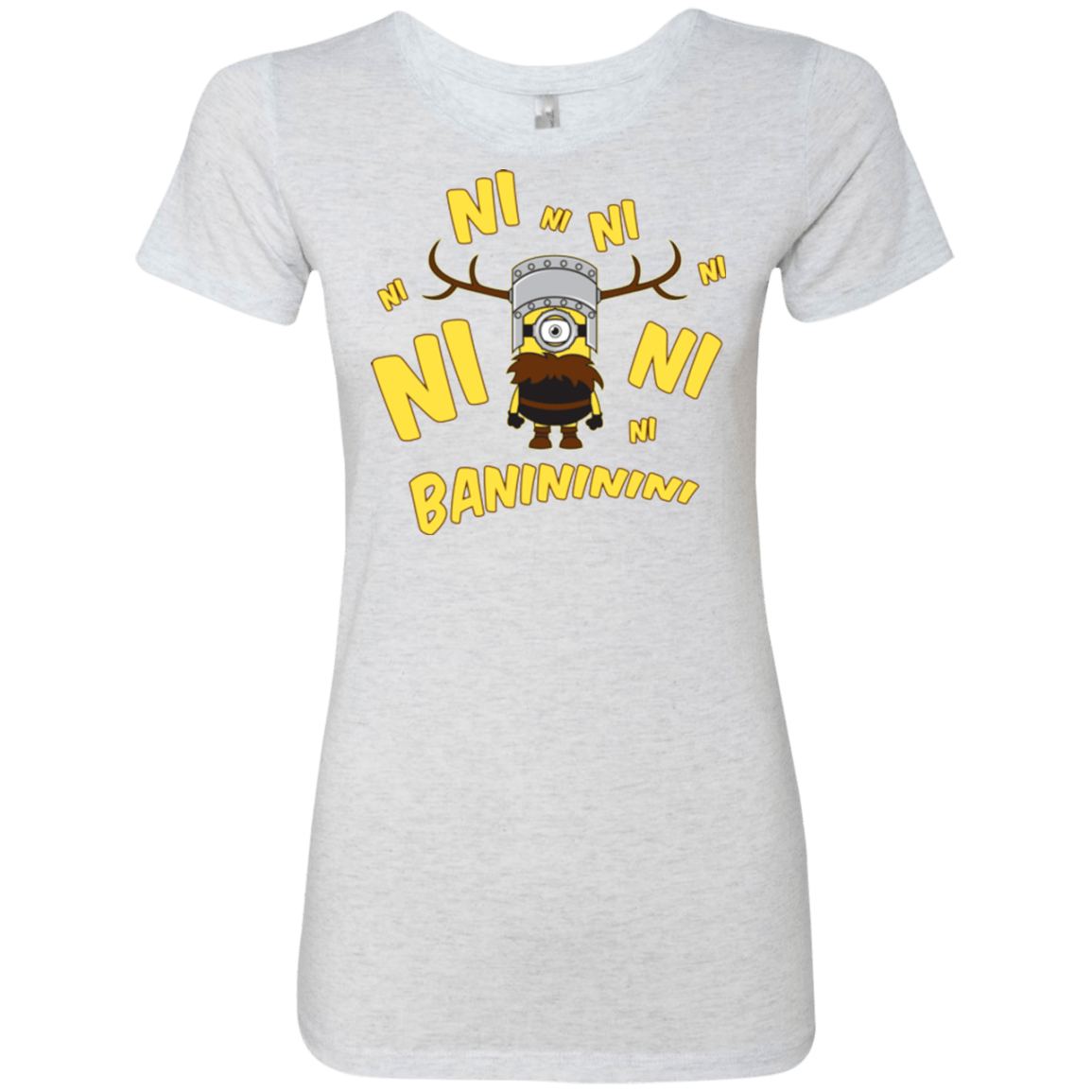 T-Shirts Heather White / Small Baninini Women's Triblend T-Shirt