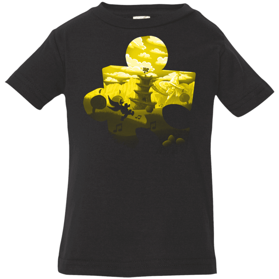 T-Shirts Black / 6 Months Banjo Kazooie Silhouette Infant Premium T-Shirt