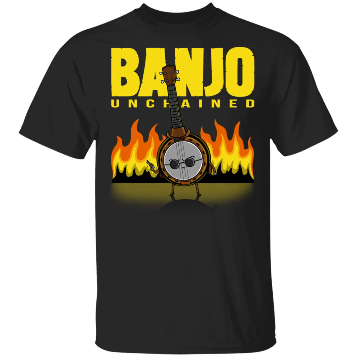 T-Shirts Black / YXS Banjo Unchained Youth T-Shirt
