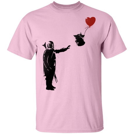 T-Shirts Light Pink / S Banksy Baby Yoda T-Shirt