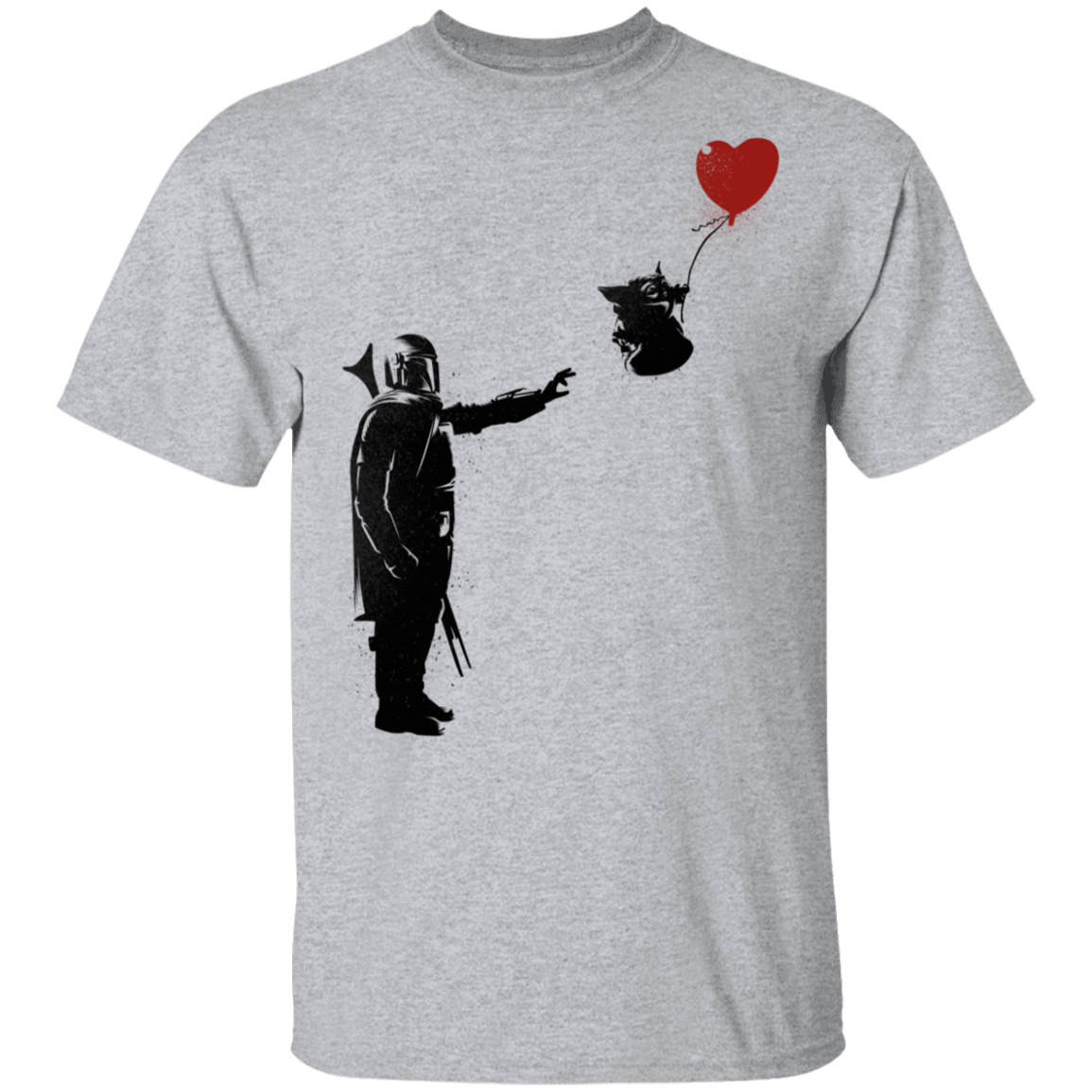 T-Shirts Sport Grey / S Banksy Baby Yoda T-Shirt