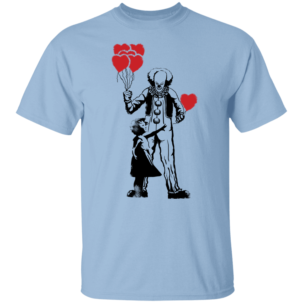 T-Shirts Light Blue / S Banksy Balloon T-Shirt