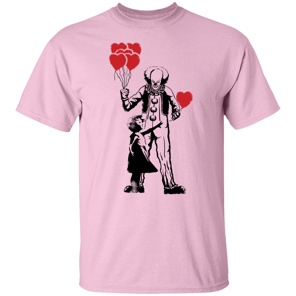 T-Shirts Light Pink / S Banksy Balloon T-Shirt