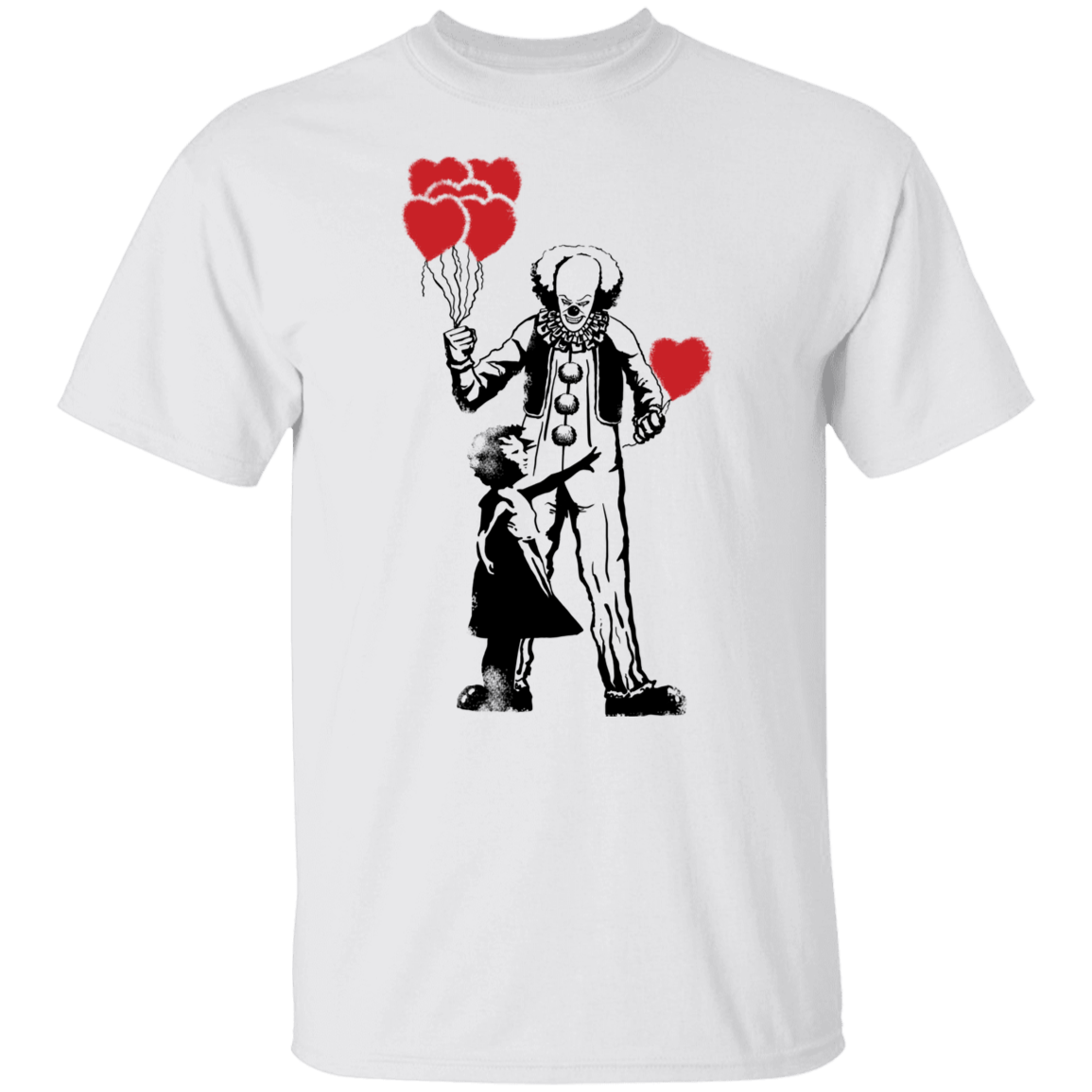 T-Shirts White / S Banksy Balloon T-Shirt