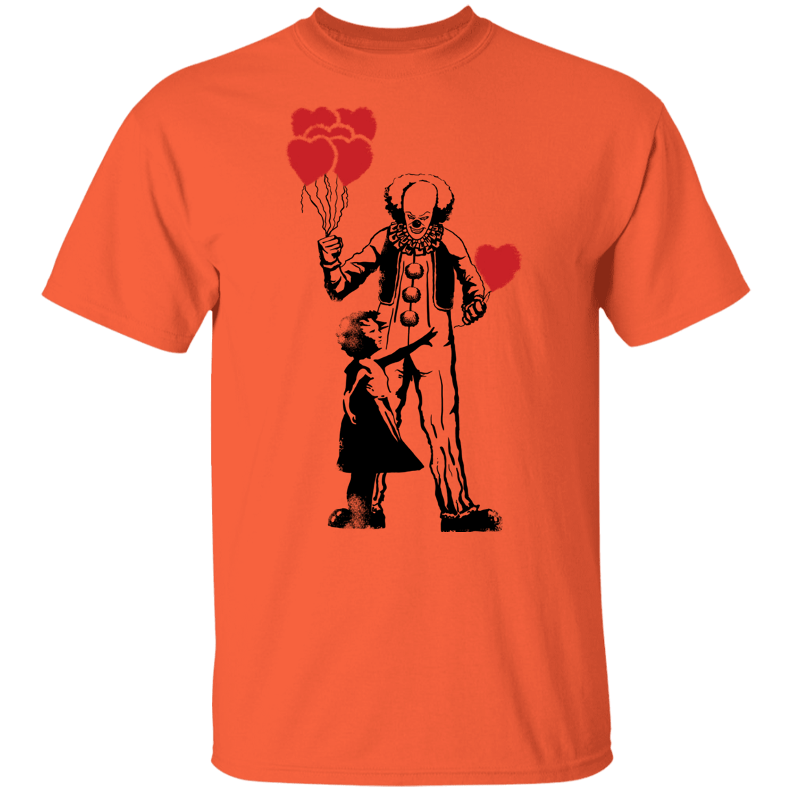 T-Shirts Orange / YXS Banksy Balloon Youth T-Shirt