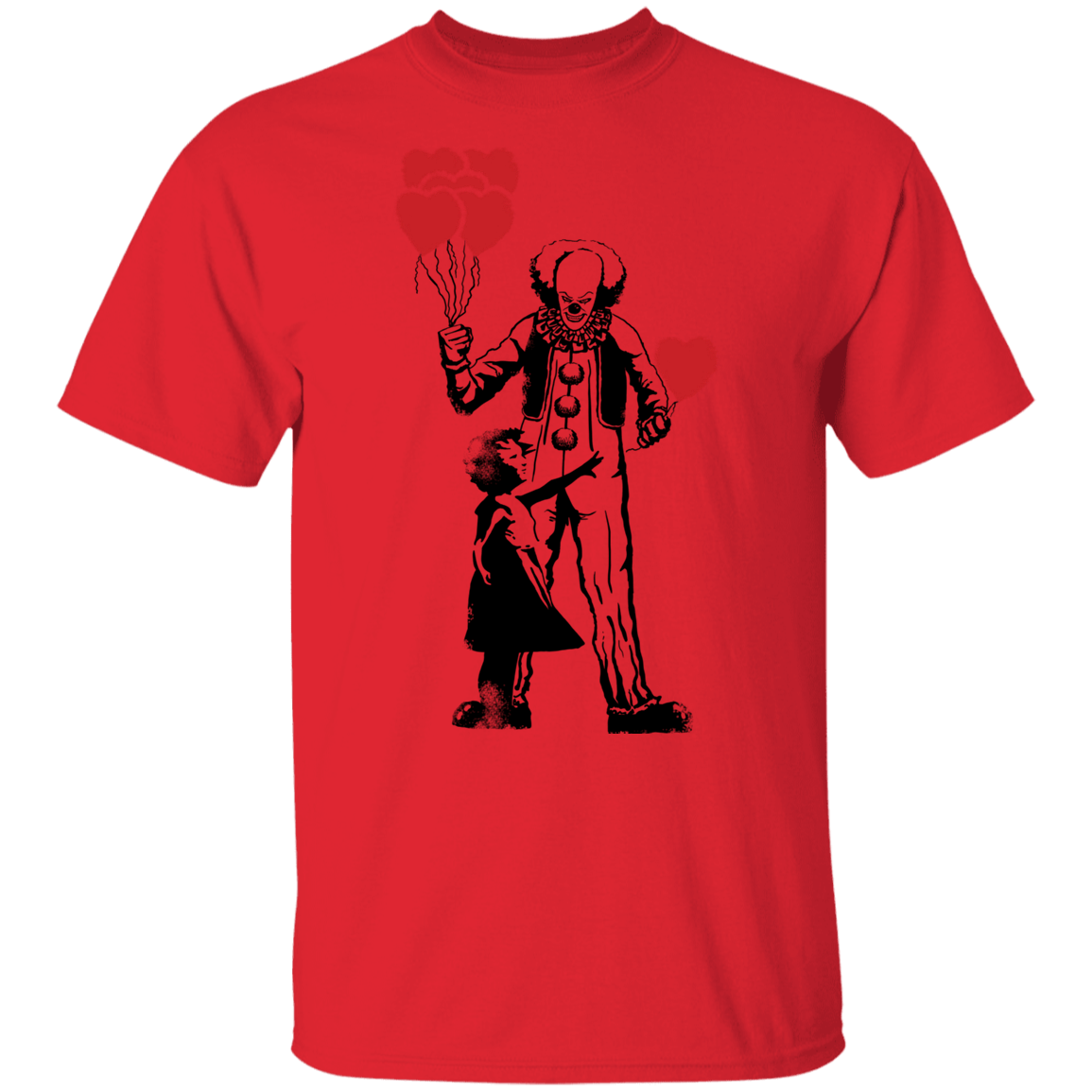 T-Shirts Red / YXS Banksy Balloon Youth T-Shirt