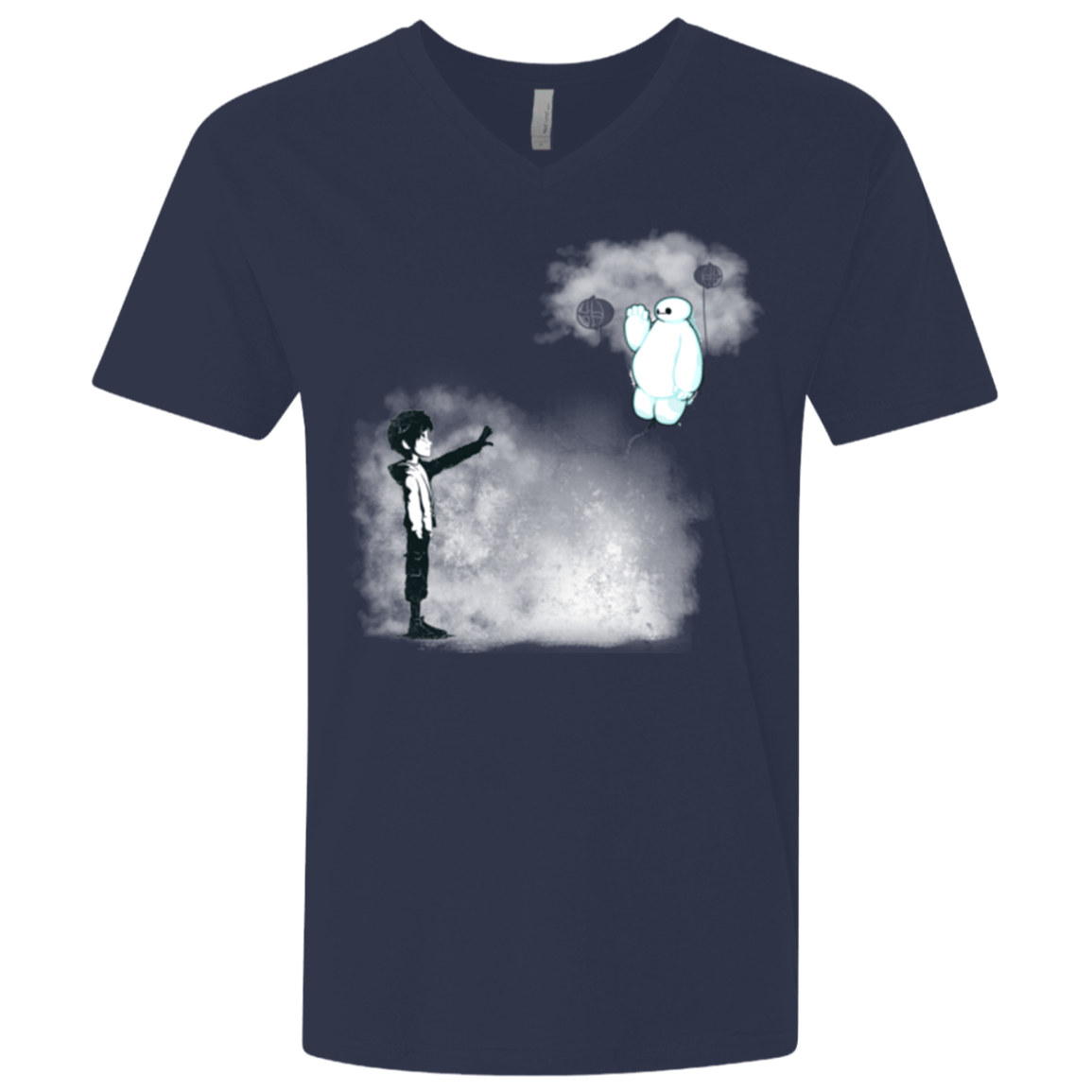 T-Shirts Midnight Navy / X-Small Banksy Max Men's Premium V-Neck