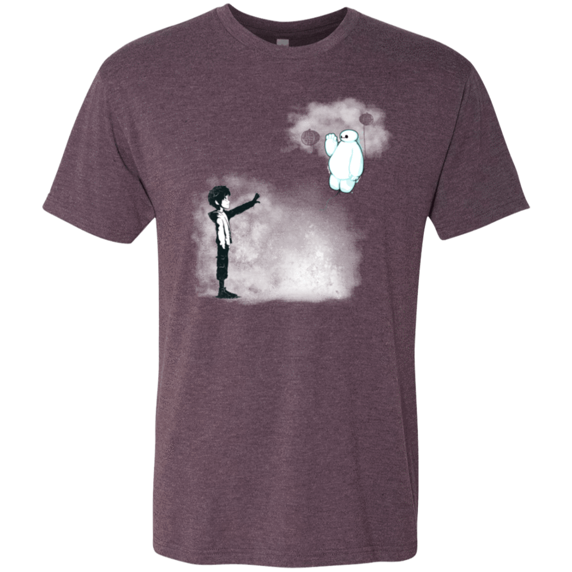T-Shirts Vintage Purple / Small Banksy Max Men's Triblend T-Shirt