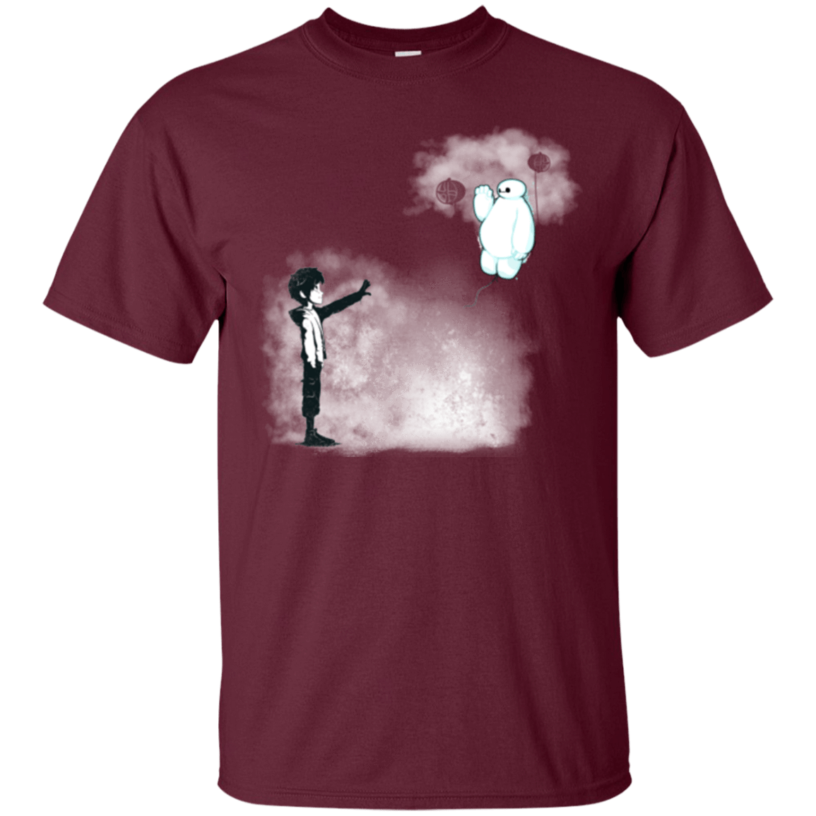 T-Shirts Maroon / Small Banksy Max T-Shirt