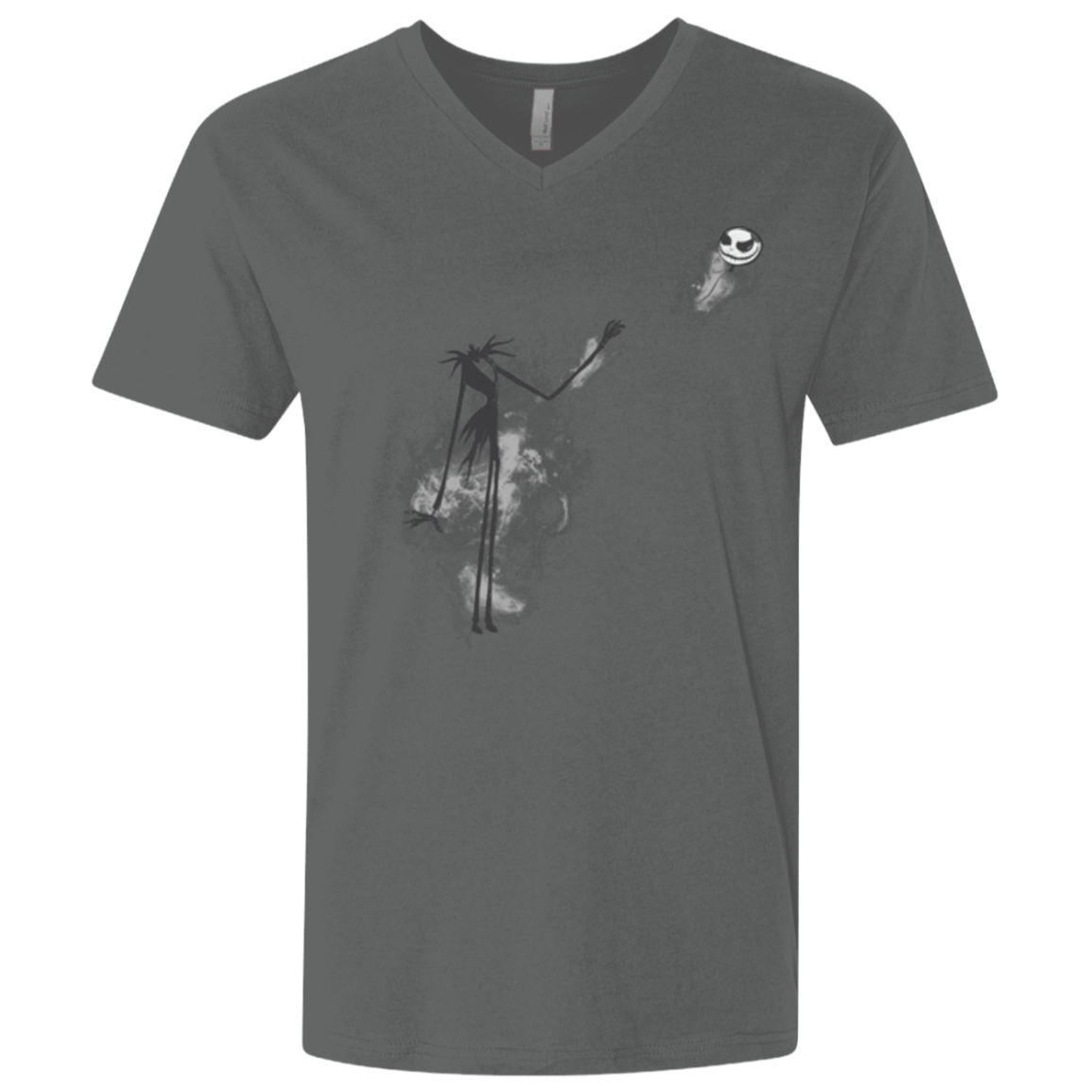 T-Shirts Heavy Metal / X-Small BANKSY NIGHTMARE Men's Premium V-Neck