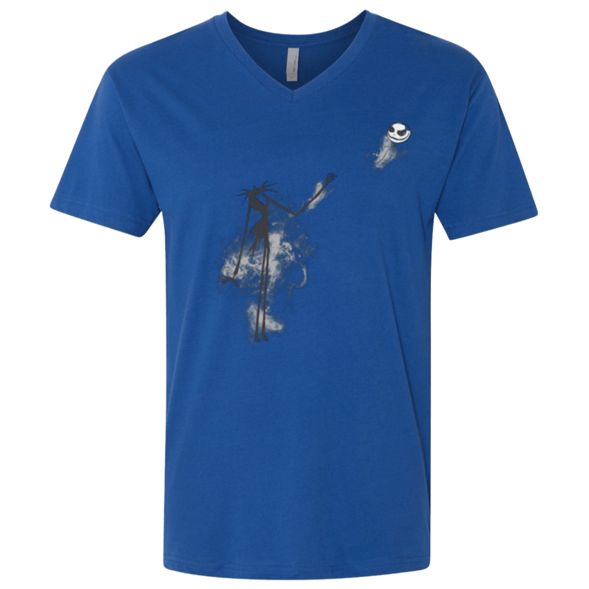 T-Shirts Royal / X-Small BANKSY NIGHTMARE Men's Premium V-Neck