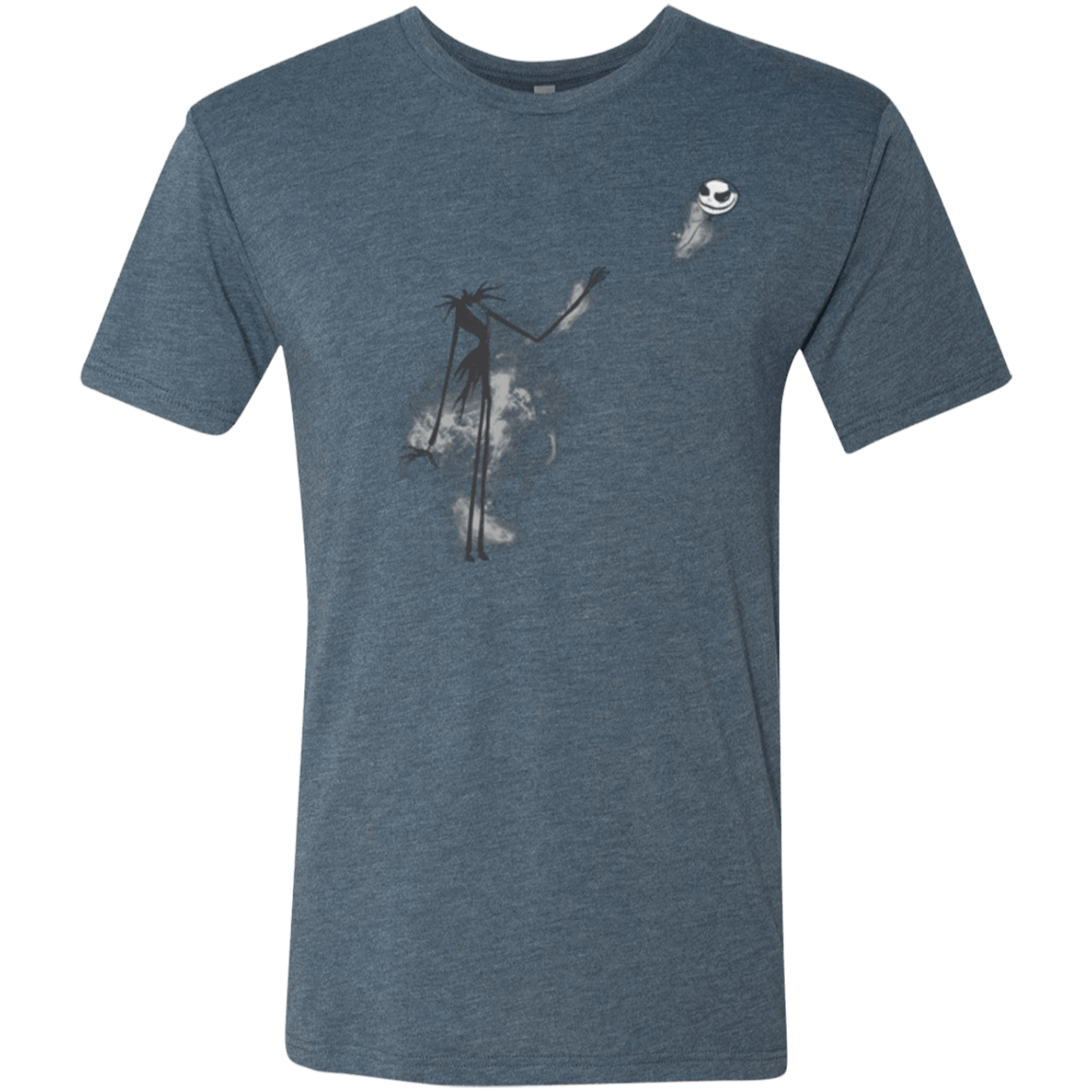 T-Shirts Indigo / Small BANKSY NIGHTMARE Men's Triblend T-Shirt