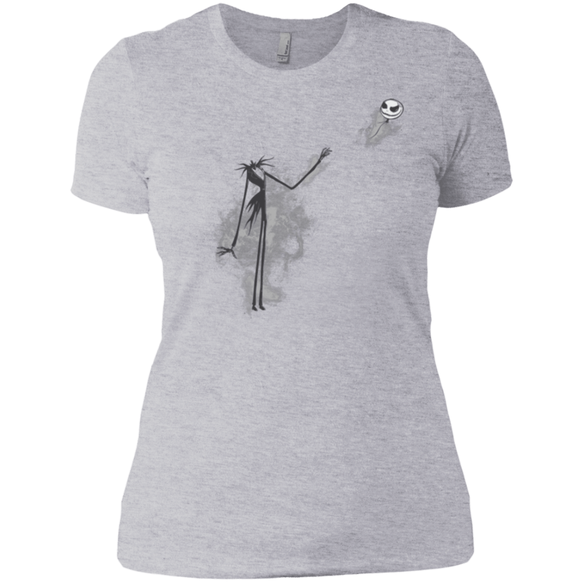 T-Shirts Heather Grey / X-Small BANKSY NIGHTMARE Women's Premium T-Shirt
