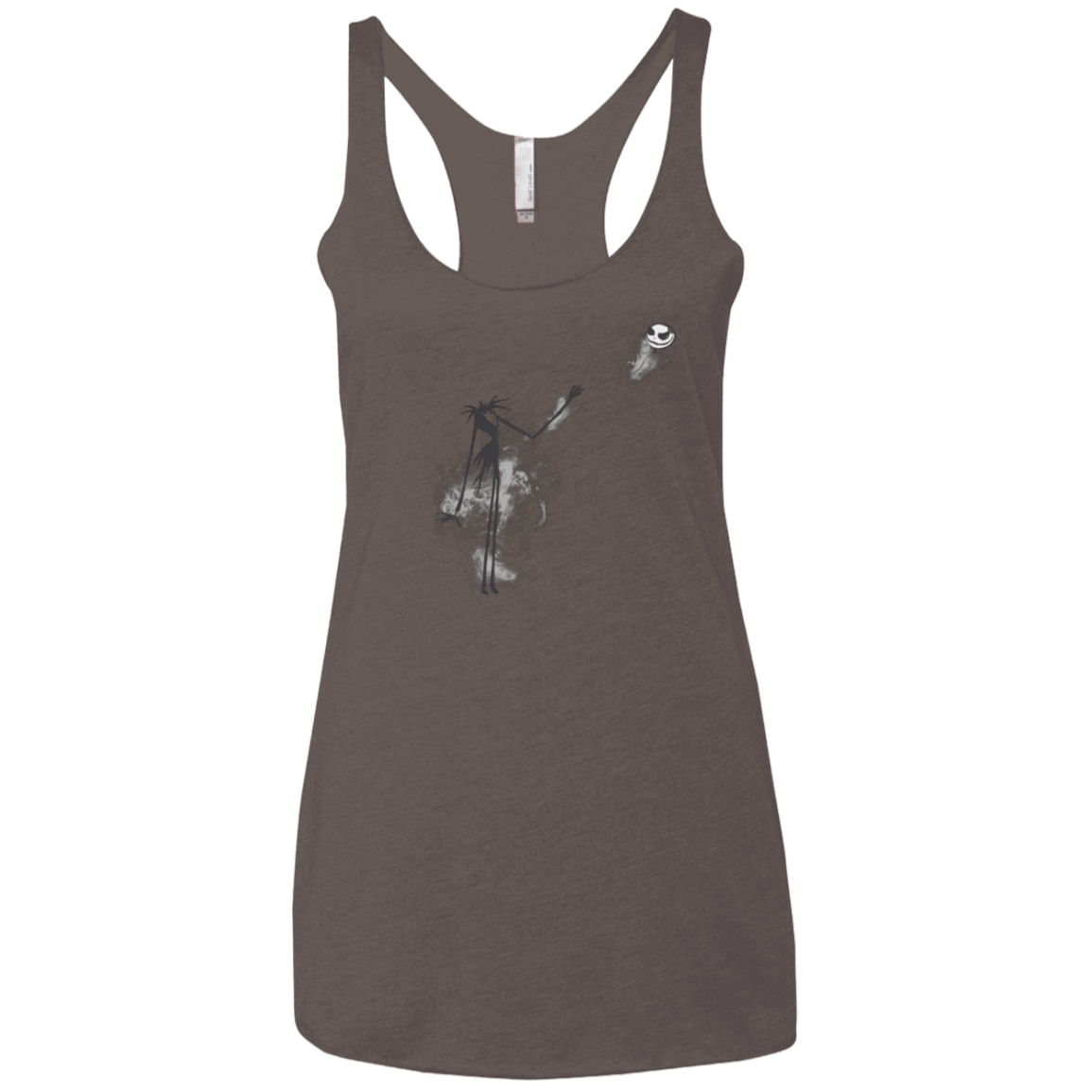 T-Shirts Macchiato / X-Small BANKSY NIGHTMARE Women's Triblend Racerback Tank