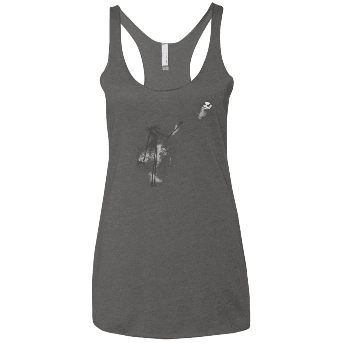 T-Shirts Premium Heather / X-Small BANKSY NIGHTMARE Women's Triblend Racerback Tank