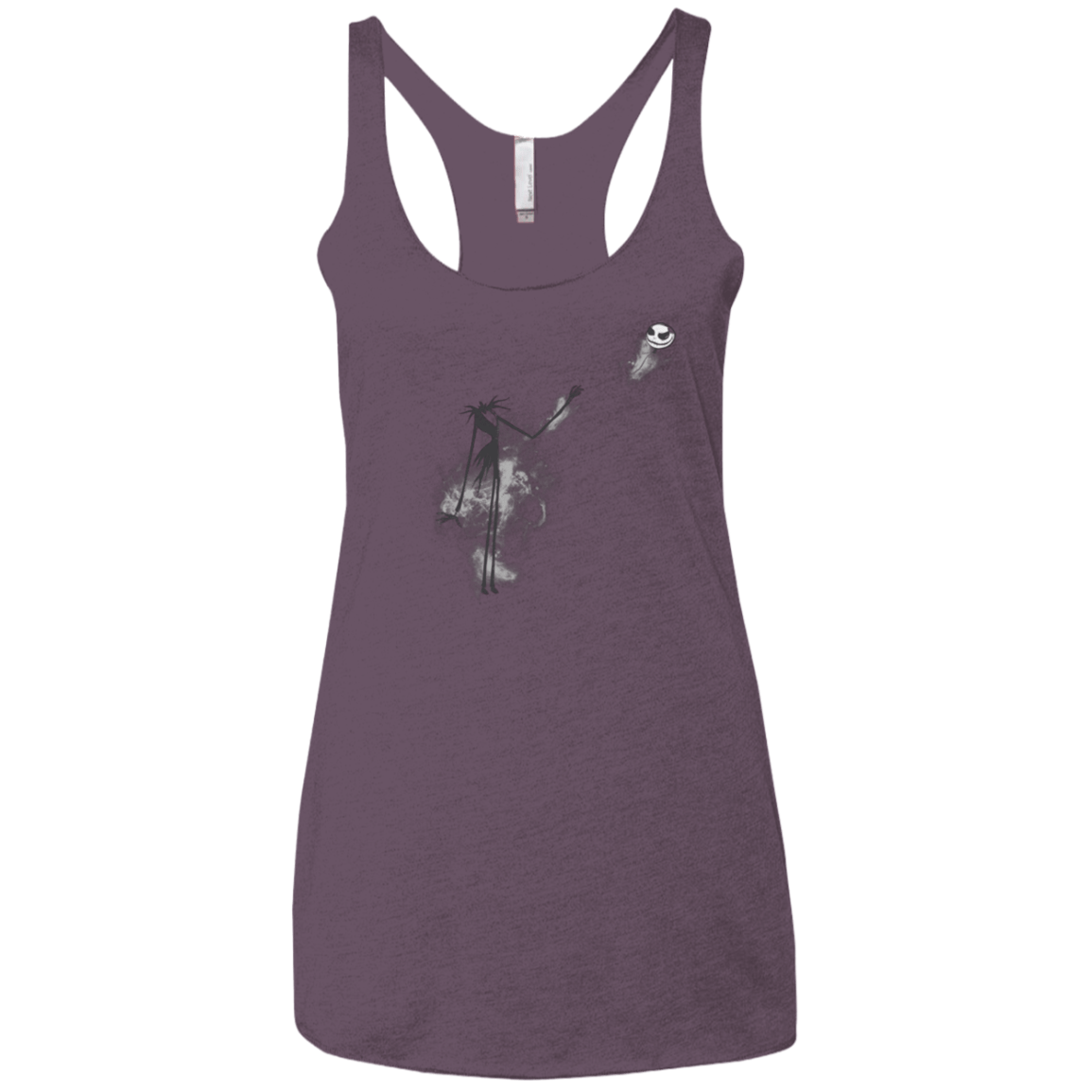 T-Shirts Vintage Purple / X-Small BANKSY NIGHTMARE Women's Triblend Racerback Tank