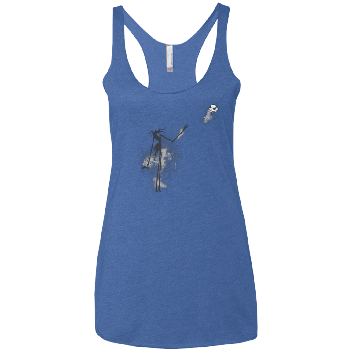 T-Shirts Vintage Royal / X-Small BANKSY NIGHTMARE Women's Triblend Racerback Tank
