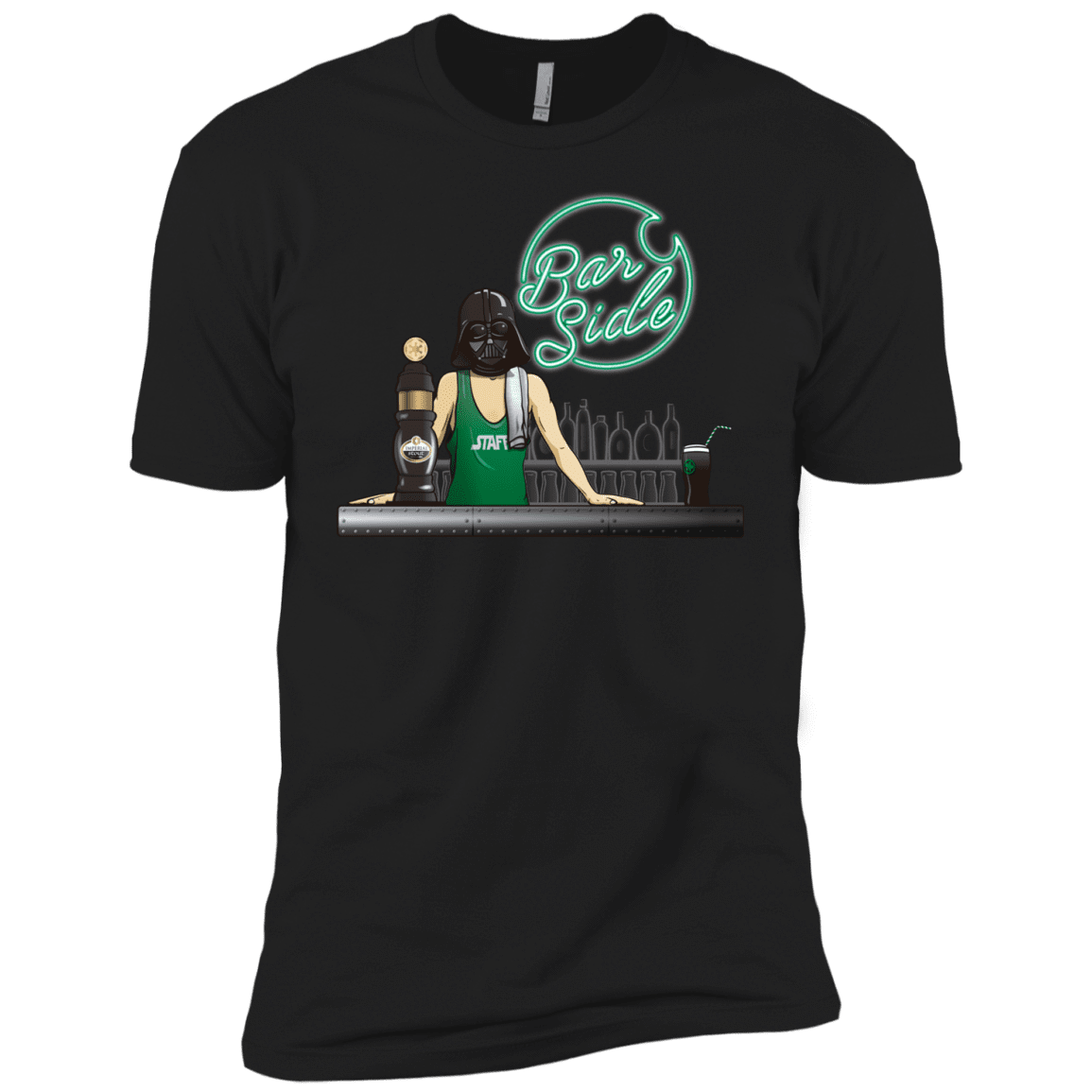 T-Shirts Black / YXS Bar side Boys Premium T-Shirt