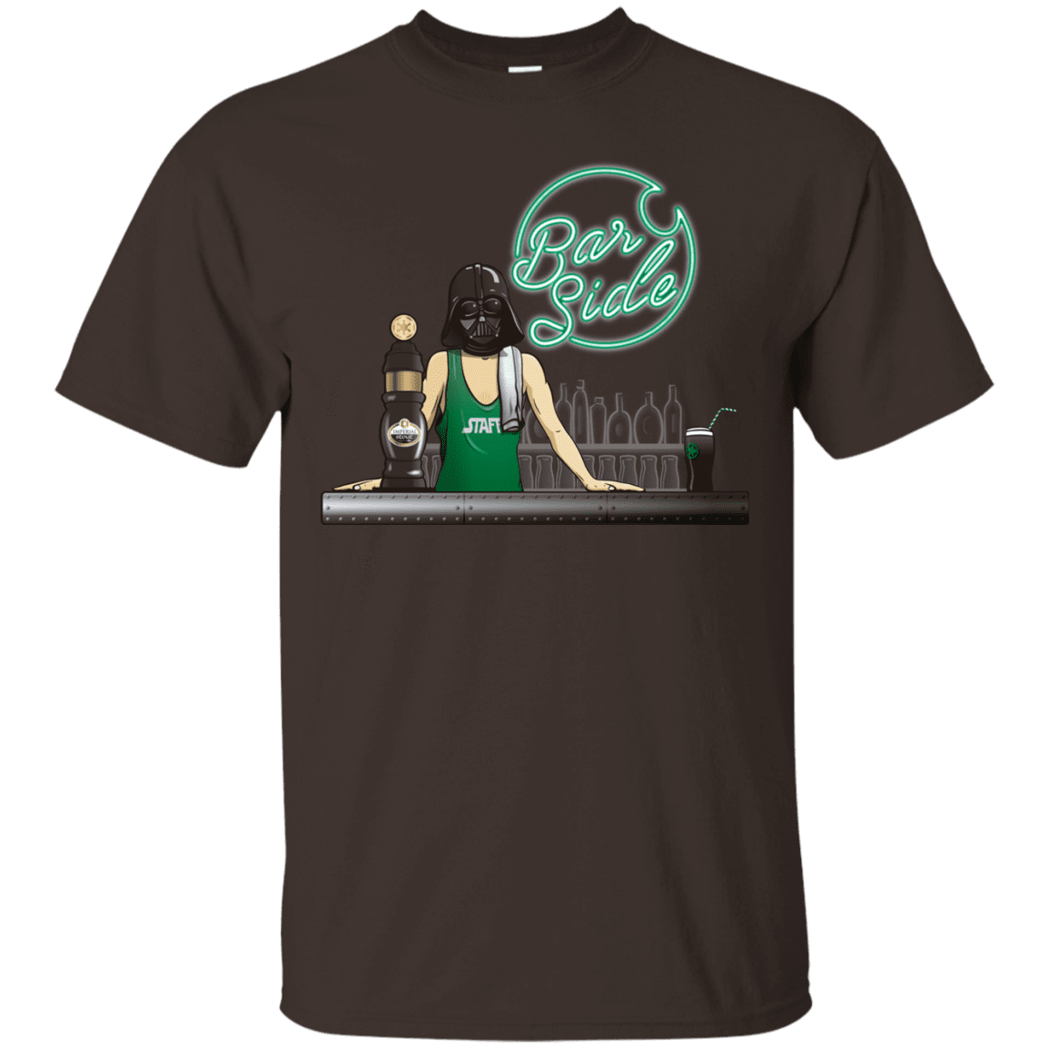 T-Shirts Dark Chocolate / Small Bar side T-Shirt