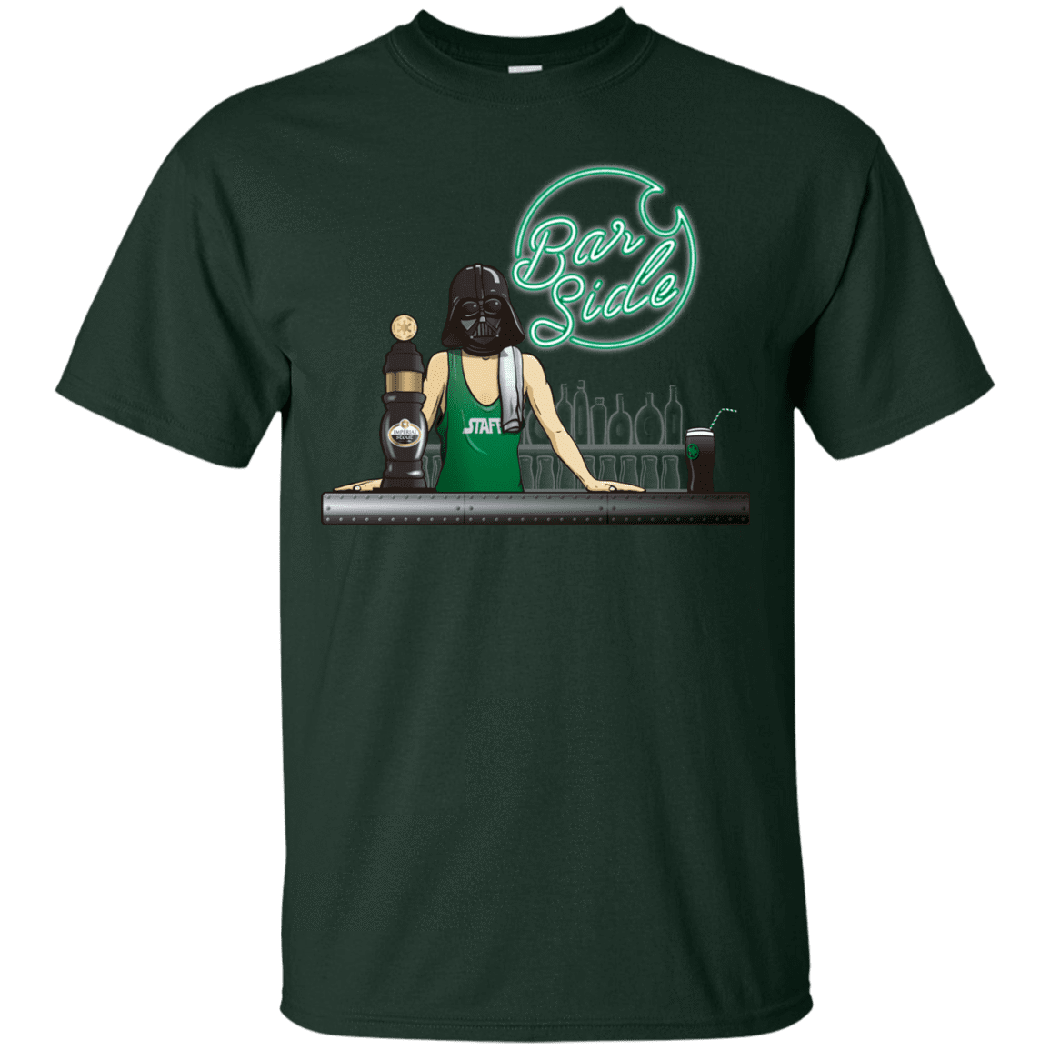 T-Shirts Forest / Small Bar side T-Shirt
